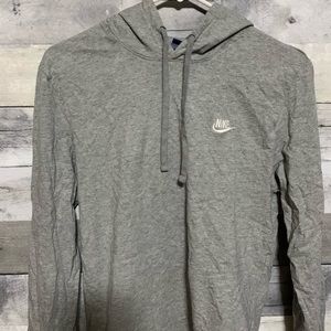 grey Nike hoodie